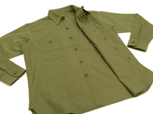 Buzz Rickson Utility Shirt Type N-3 Men's U.S.Navy Military Long Sleeves BR28219