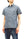 Buzz Rickson Chambray Shirt, Men's U.S. Navy Military Style Short Sleeve Button Up Shirt BR35856 Blue