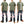 Load image into Gallery viewer, Buzz Rickson OG-107 Utility Shirt Men&#39;s Plain Short Sleeve Army Shirt BR38671 Olive
