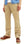 Buzz Rickson's Men's Original Spec Chinos 8.2 oz. Cotton Twill High-Rise Slimmer Straight Fit Military Chino Trousers with Zipper Fly Made in Japan (BR40025, 01 Beige, One Wash)
