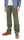 Buzz Rickson's Men's Original Spec Chinos 8.2 oz. Cotton Twill High-Rise Slimmer Straight Fit Military Chino Trousers with Zipper Fly Made in Japan (BR40025, 03 Olive One Wash)