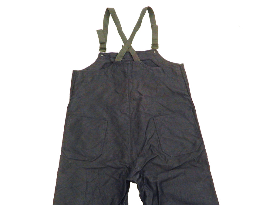 Buzz Rickson Men's U.S.Navy Deck Pants Military Overalls Civilian Model BR41760 Navy-Blue
