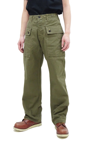 Buzz Rickson Cargo Pants Men's USMC P44 Combat Trousers HBT P-44