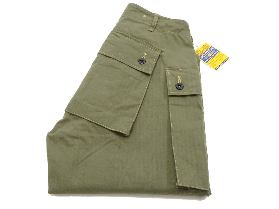 Buzz Rickson Cargo Pants Men's USMC P44 Combat Trousers HBT P-44 