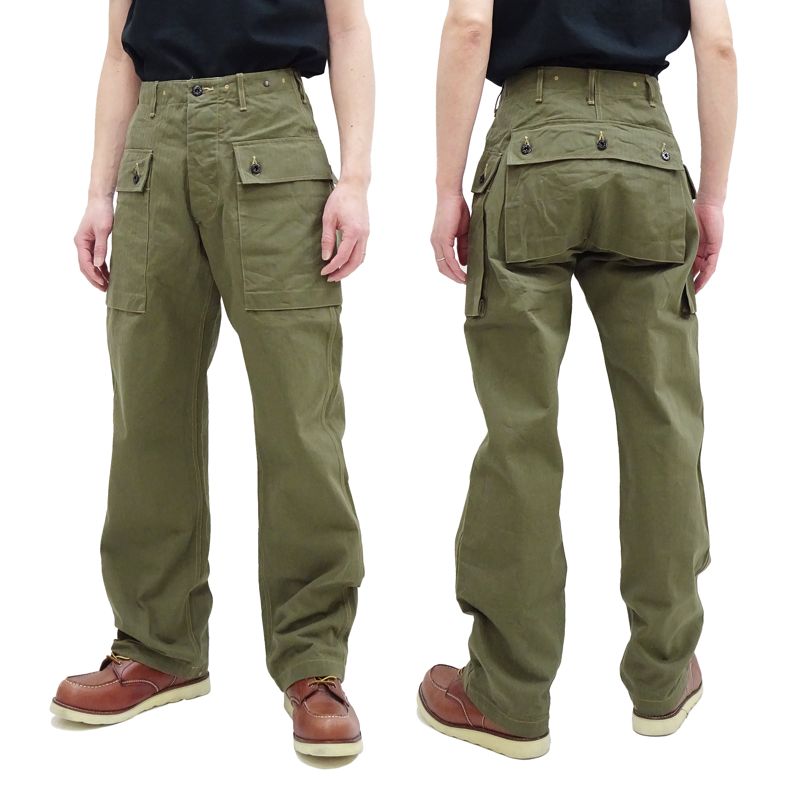 USMC P44 HBT « monkey » trousers