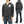 Buzz Rickson Hoodie Men's USAAF Insignia Hoodie Zip Front Hooded Sweatshirt BR65599 Faded-Black