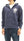 Buzz Rickson Hoodie Men's USAAF Insignia Hoodie Zip Front Hooded Sweatshirt BR65599 Faded-Navy-Blue