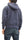 Buzz Rickson Hoodie Men's USAAF Insignia Hoodie Zip Front Hooded Sweatshirt BR65599 Faded-Navy-Blue