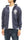 Buzz Rickson Hoodie Men's USAAF Insignia Hoodie Zip Front Hooded Sweatshirt BR65599 Faded-Navy-Blue