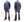 Buzz Rickson Plain Sweatshirt Men's Loop-wheeled Vintage Style BR65622 Faded-Navy-Blue