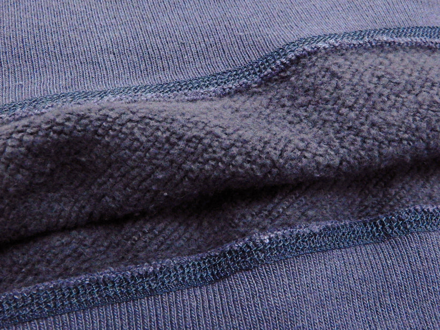 Buzz Rickson Plain Sweatshirt Men's Loop-wheeled Vintage Style BR65622 Faded-Navy-Blue