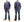 Buzz Rickson Plain Sweatshirt Men's Loop-wheeled Vintage Style BR65622 Faded-Navy-Blue