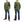 Buzz Rickson Plain Sweatshirt Men's Loop-wheeled Vintage Style BR65622 Faded-Olive