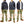 Buzz Rickson Hoodie Men's Plain Hoodie Zip Front Hooded Sweatshirt BR65623 Faded-Navy-Blue