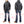 Load image into Gallery viewer, Buzz Rickson Plain Pullover Hoodie Men&#39;s Loop-wheeled Vintage Style Hooded Sweatshirt BR68914 119-Faded-Black

