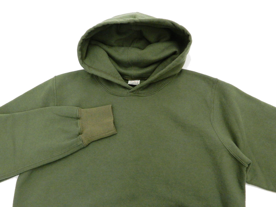 Olive green pullover hoodie