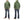 Buzz Rickson Plain Pullover Hoodie Men's Loop-wheeled Vintage Style Hooded Sweatshirt BR68914 149-Faded-Olive