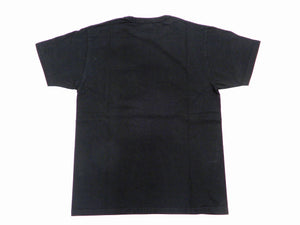 Buzz Rickson T-shirt Men's Short Sleeve Loopwheel Plain Pocket Tee BR78711 Black