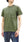 Buzz Rickson T-shirt Men's Short Sleeve Loopwheel Plain Pocket Tee BR78711 Olive