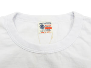 Buzz Rickson T-shirt Men's Snoopy Graphic Short Sleeve Loopwheeled Tee BR78895 White