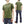 Buzz Rickson T-shirt Men's Plain T shirt Short Sleeve Loopwheel Tee BR78960 149 Olive