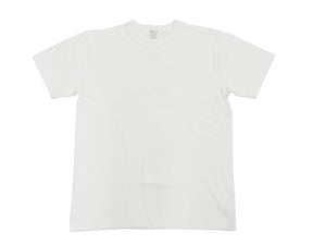 Buzz Rickson T-shirt Men's Plain T shirt Short Sleeve Loopwheel Tee BR78960 101 White