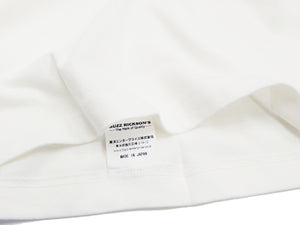 Buzz Rickson T-shirt Men's Plain T shirt Short Sleeve Loopwheel Tee BR78960 101 White