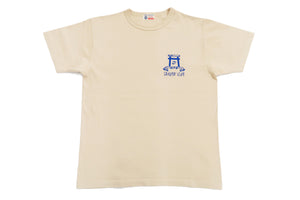 Buzz Rickson T-shirt Men's Military Graphic Short Sleeve Loopwheeled Tee BR78992 133 Beige