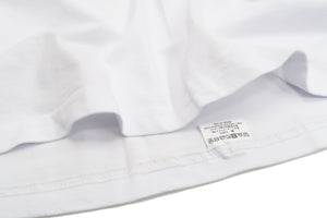 Buzz Rickson T-shirt Men's Military Graphic Short Sleeve Loopwheeled Tee BR78992 101 White