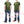 Load image into Gallery viewer, Buzz Rickson Pocket T-shirt Men&#39;s Military Graphic Bomber Barons Short Sleeve Loopwheeled Tee BR79047 Olive
