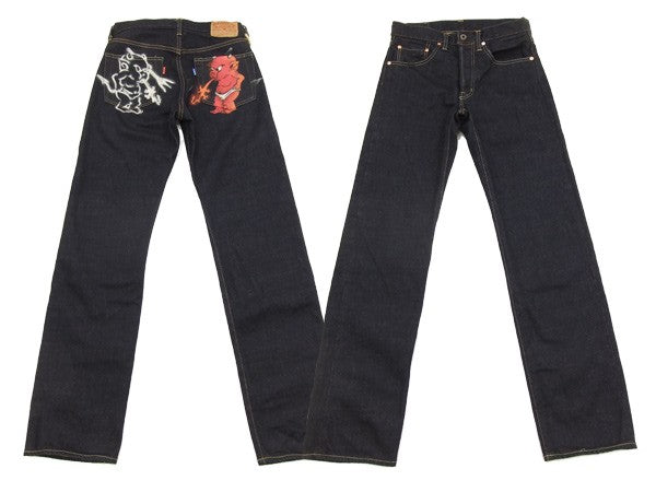 TEDMAN Painted Jeans DEVIL-003 Men's Denim Pants