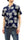 Duke Kahanamoku Men's Cotton Hawaiian Shirt Pineapple Short Sleeve Aloha Shirt DK37811 Navy-Blue