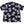 Laden Sie das Bild in den Galerie-Viewer, Duke Kahanamoku Men&#39;s Cotton Hawaiian Shirt Pineapple Short Sleeve Aloha Shirt DK37811 Navy-Blue
