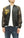 SATORI Japanese Souvenir Jacket Koi Fish Carp Men's Sukajan GSJ-015 Black/Brown