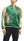 Satori Script Japanese Souvenir Jacket Guanyin Men's Sukajan GSJR-013 Green/Beige