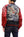 Satori Script Men's Japanese Souvenir Jacket Dragon Embroidered Sukajan GSJR-022 Black/Wine