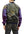 Satori Script Men's Japanese Souvenir Jacket Dragon Embroidered Sukajan GSJR-026 Black/Navy-Blue