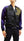 Satori Script Men's Japanese Souvenir Jacket Dragon Embroidered Sukajan GSJR-026 Black/Navy-Blue