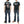 Laden Sie das Bild in den Galerie-Viewer, Kaminari T-Shirt Men&#39;s Classic Japanese Motorcycle Graphic Short Sleeve Tee KMT-228 Black
