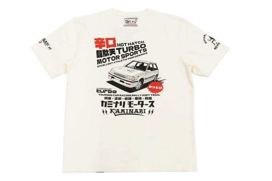 Kaminari T-Shirt Men's Classic Japanese Car Graphic Short Sleeve