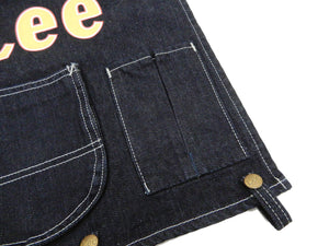 Lee Denim Wall Hanging Pockets Logo Graphic Connectable Organizer with Multipurpose Pockets LA0555-00 Deep Blue Indigo