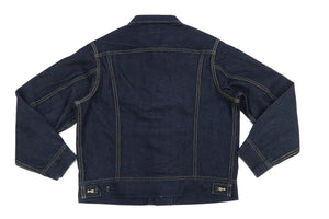 Lee Denim Jacket 101-J Men's Reissue Lee Rider 101J Jacket LM5100 LM5100-500 Rince Indigo-Blue