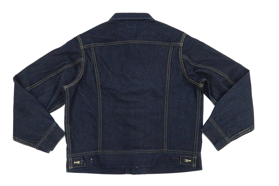 Bigdude Denim Jacket With Sherpa Collar Mid Wash | BigDude