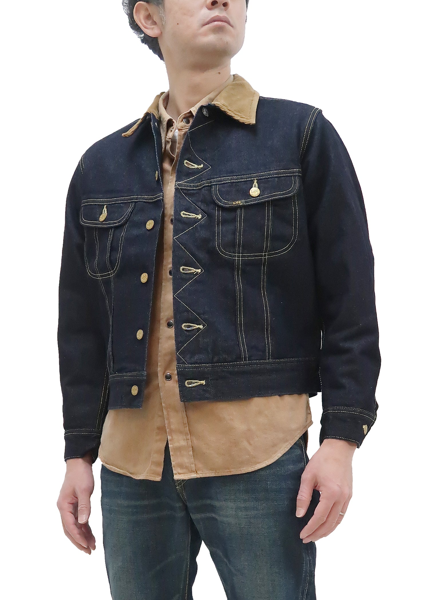 Lee Denim Jacket 101-LJ Men's Reissue Lee Storm Rider 101LJ Lee Denim Jacket 101-LJ Men's Reissue Lee Storm Rider 101LJ