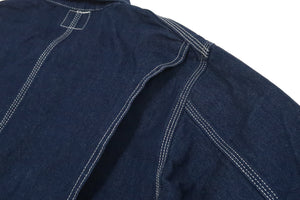 Lee Coverall Men's Reproduction of Union-All Long Sleeve Unlined Coveralls LM7213 LM7213-200 Rince Deep Blue Indigo
