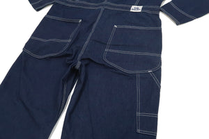 Lee Coverall Men's Reproduction of Union-All Long Sleeve Unlined Coveralls LM7213 LM7213-200 Rince Deep Blue Indigo
