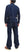 Lee Coverall Men's Reproduction of Union-All Long Sleeve Unlined Coveralls LM7213 LM7213-200 Rince Deep Blue Indigo