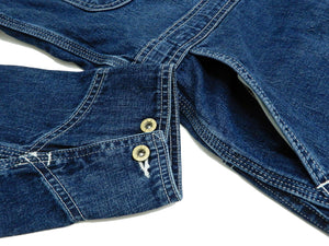Lee Coverall Men's Reproduction of Union-All Long Sleeve Unlined Coveralls LM7213 LM7213-136 Fade-Denim