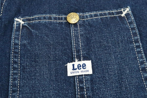 Lee Coverall Men's Reproduction of Union-All Long Sleeve Unlined Coveralls LM7213 LM7213-236 Faded-Denim