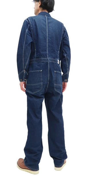 Lee Coverall Men's Reproduction of Union-All Long Sleeve Unlined Coveralls LM7213 LM7213-236 Faded-Denim